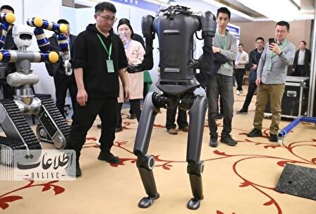 ربات‌های انسان‌نما در پکن دور هم جمع شدند +تصاویر