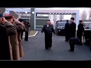 ویدئو| رهبر کره‌شمالی با هدیه پوتین به تفریح رفت!