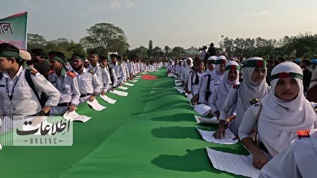 جشن روز استقلال بنگلادش اینطوری برگزار شد +تصاویر