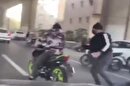 زورگیرهای بزرگراه صدر بازداشت شدند +ویدئو