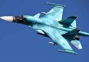 خطر از بیخ گوش خلبان روسی با جنگنده سوخو گذشت +ویدئو