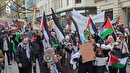 سوئدی‌ها هم علیه اسرائیل به خیابان آمدند +ویدئو