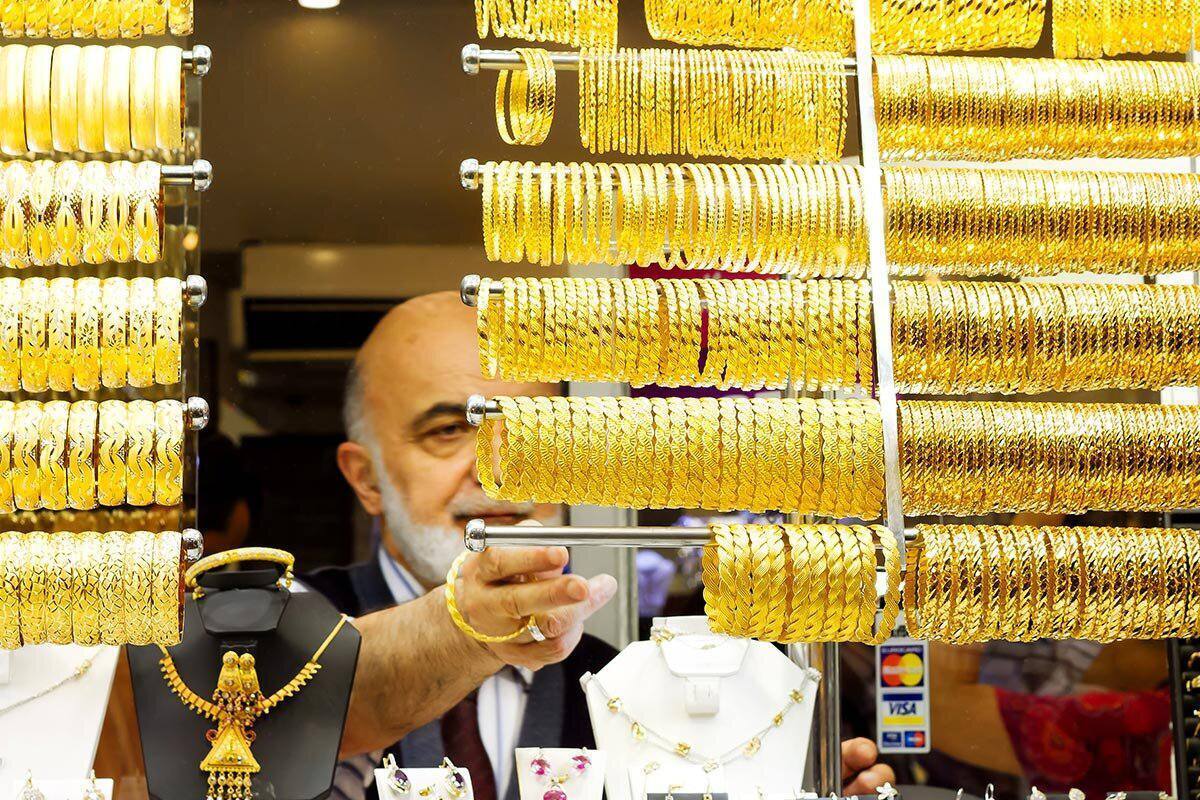 ریزش شدید قیمت طلا